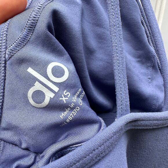 Alo Yoga Alosoft Suns Out Onesie Infinity Blue Size XS Limited Edition Romper - Picture 10 of 14